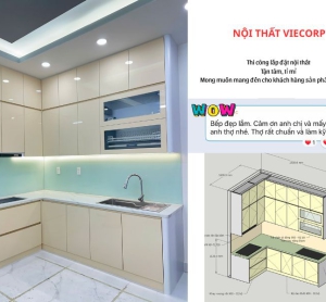 TỦ BẾP ĐẸP CHO NHÀ PHỐ - GIẢI PHÁP NỘI THẤT HIỆN ĐẠI, TIẾT KIỆM KHÔNG GIAN