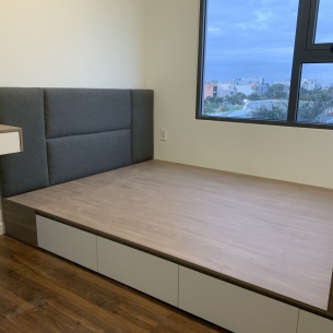 Giường ngủ kết hợp tủ quần áo