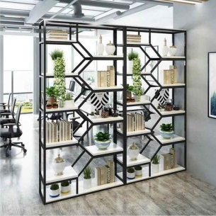 Mẫu kệ sách trang trí phòng khách 