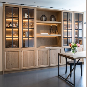 Tủ Rượu gỗ Hiện Đại