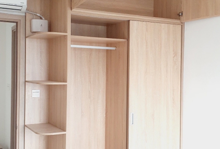 NỘI THẤT VÁN MDF CHỐNG ẨM TẠI CHUNG CƯ THE SUN AVENUE QUẬN 2